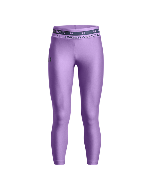 Girls' HeatGear® Armour Crop Leggings
