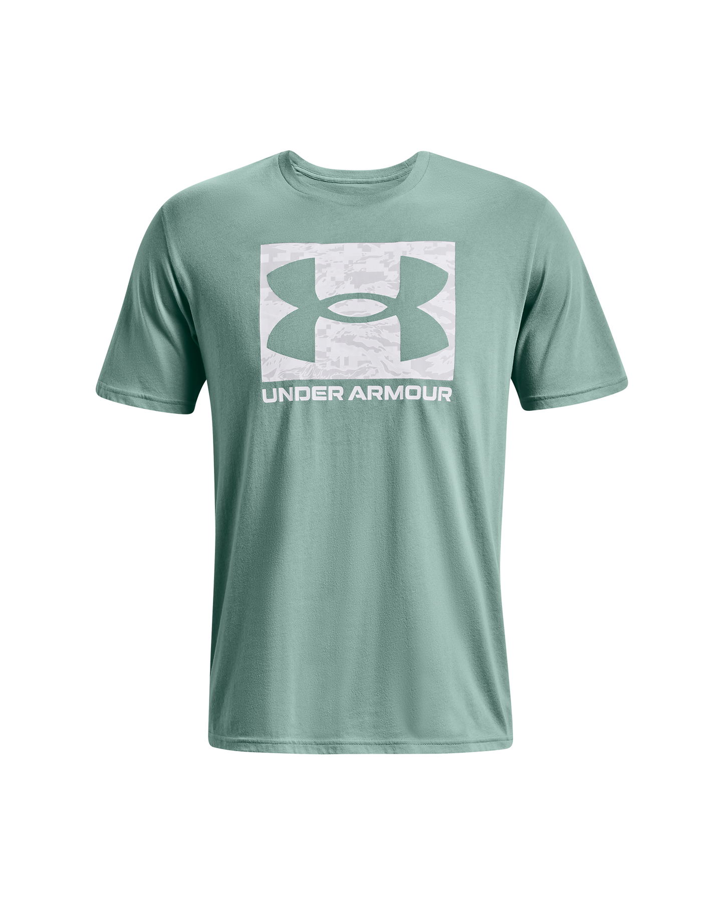 Men's UA ABC Camo Boxed Logo Short Sleeve
