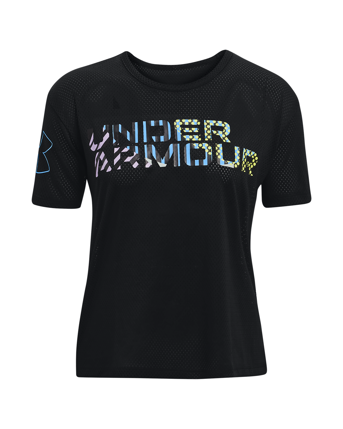 Women's UA Mesh Geo Graphic Short Sleeve