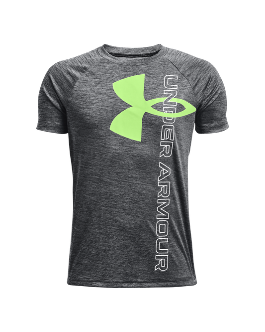 Boys' UA Tech™ Split Logo Hybrid Short Sleeve