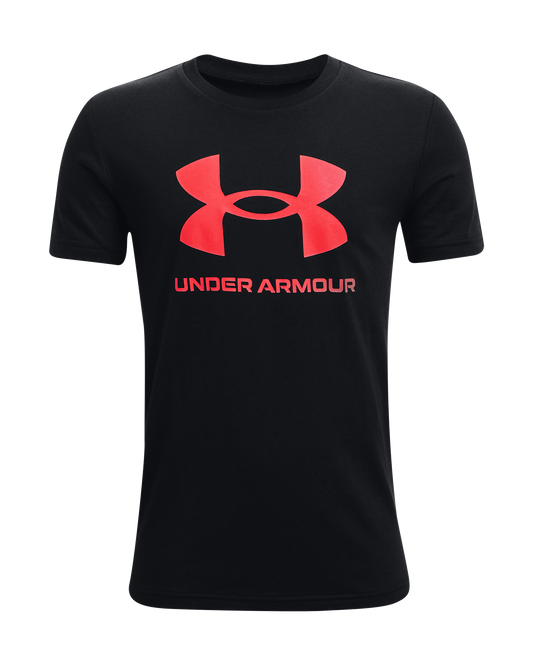 Boys' UA Sportstyle Logo Short Sleeve