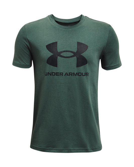 Boys' UA Sportstyle Logo Short Sleeve