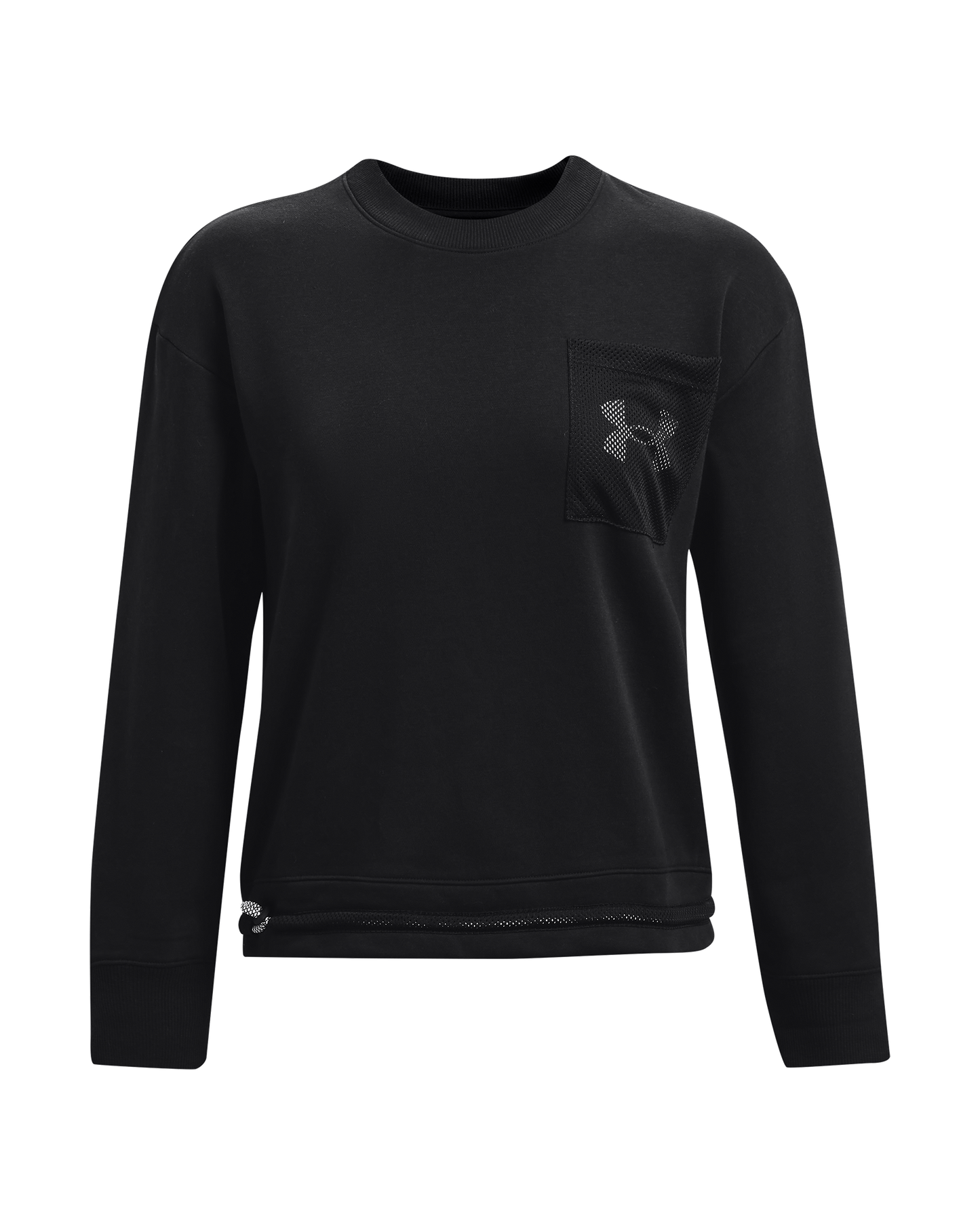 Women's UA Rival Fleece Mesh Crew