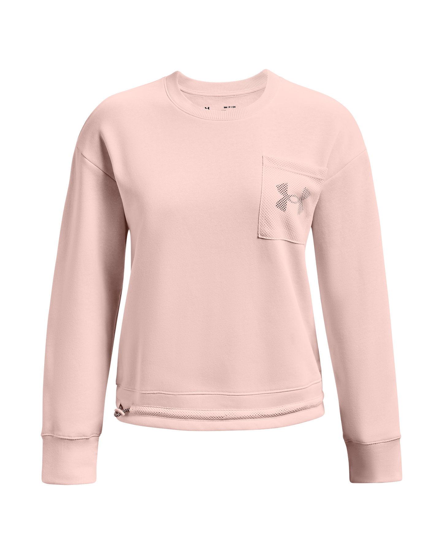 Women's UA Rival Fleece Mesh Crew