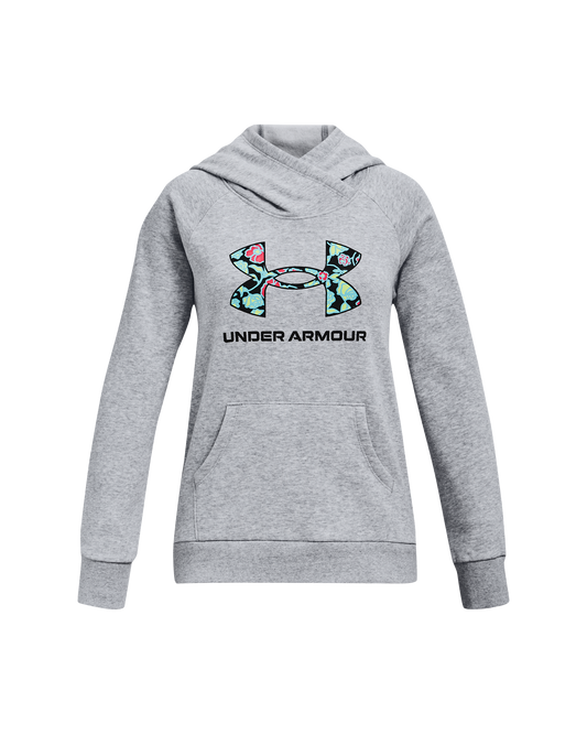 Girls' UA Rival Fleece Core Logo Hoodie