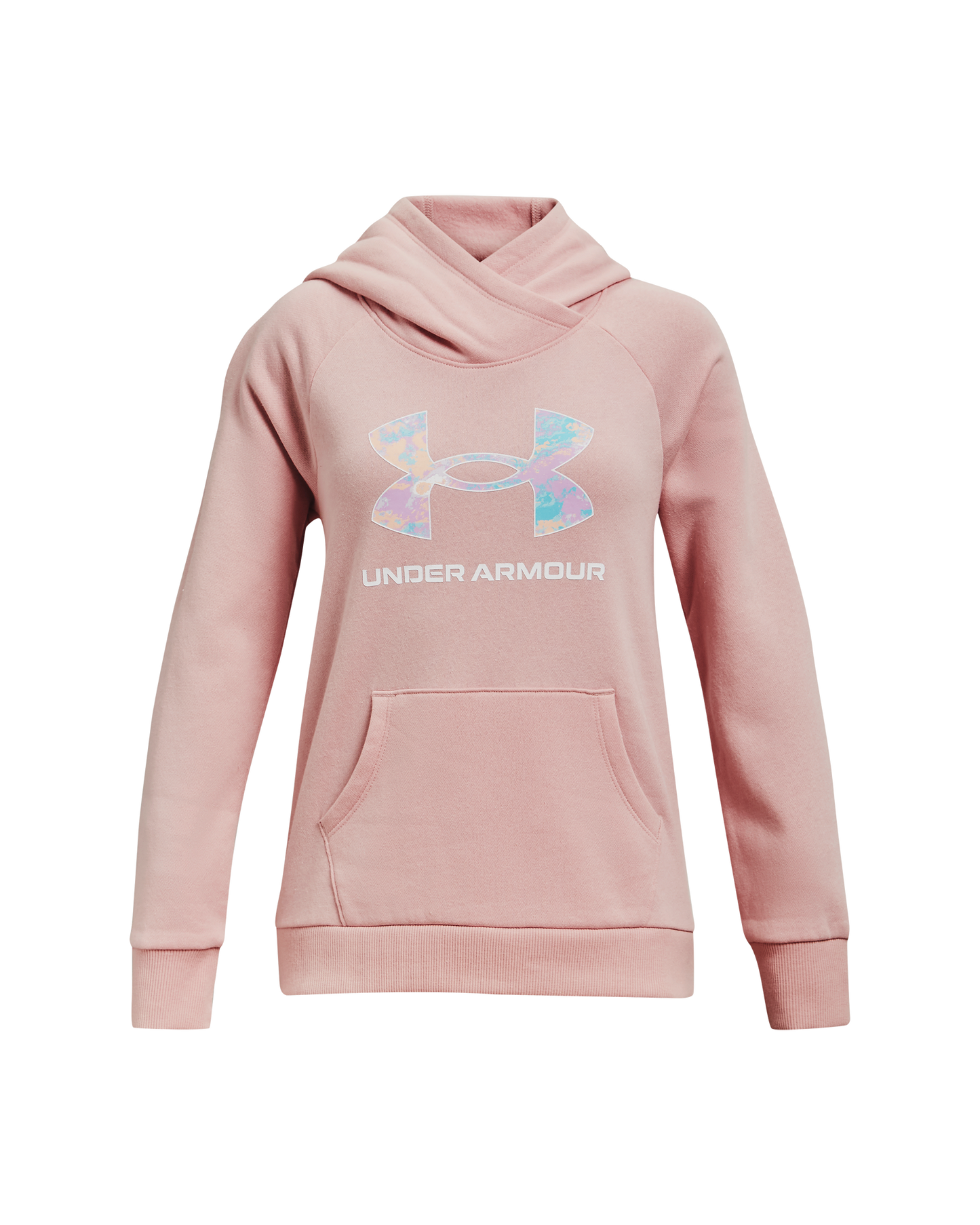 Girls' UA Rival Fleece Core Logo Hoodie