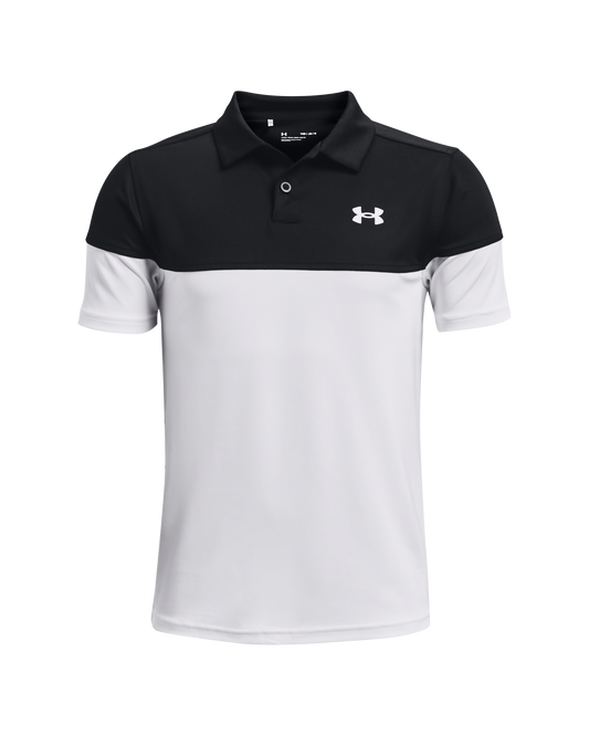 Boys' UA Performance Blocked Polo