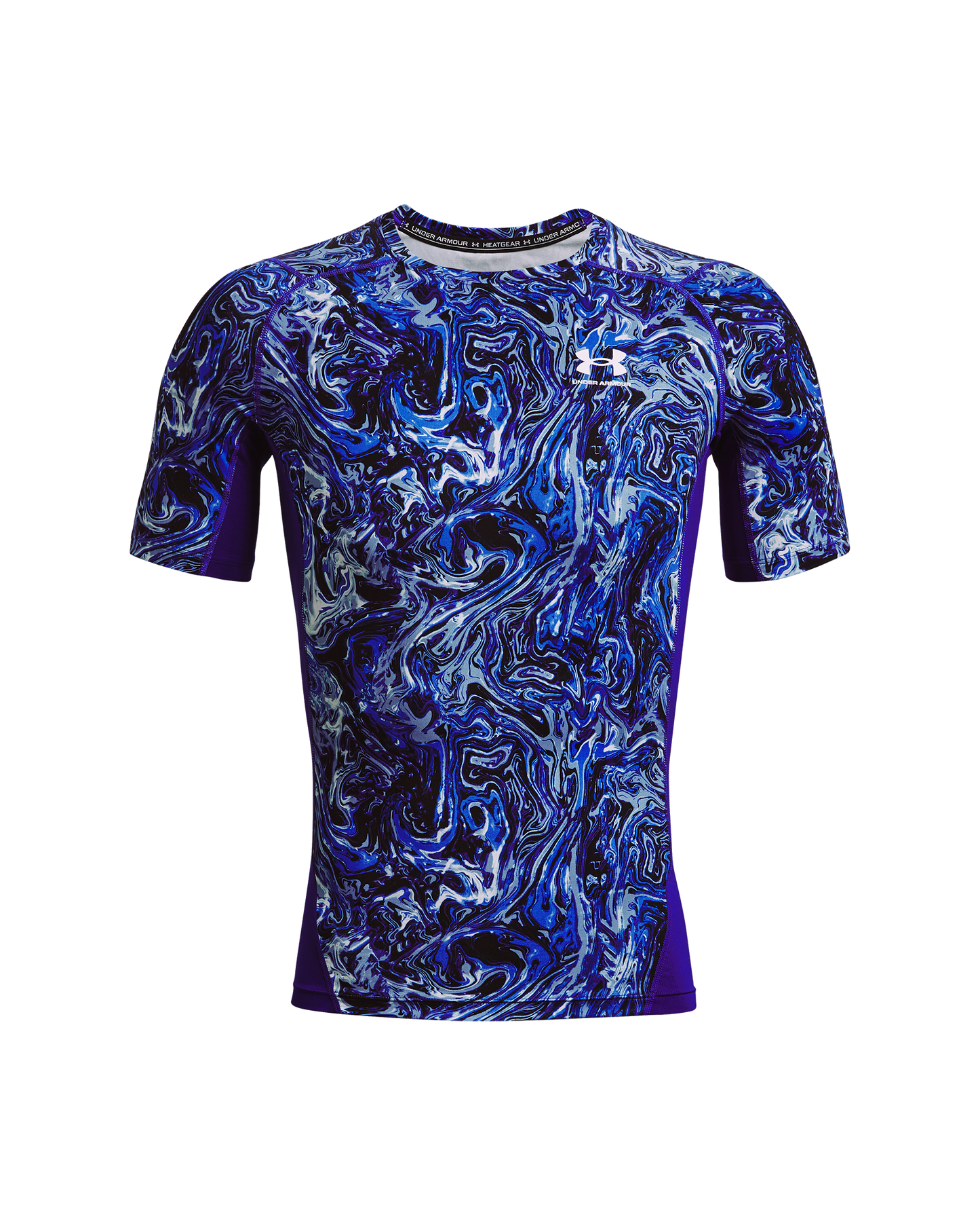 Men's HeatGear® Armour Compression Printed Short Sleeve