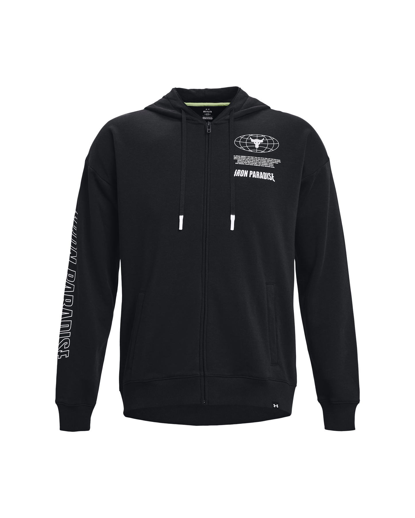 Men's Project Rock Rival Fleece Disrupt Full-Zip