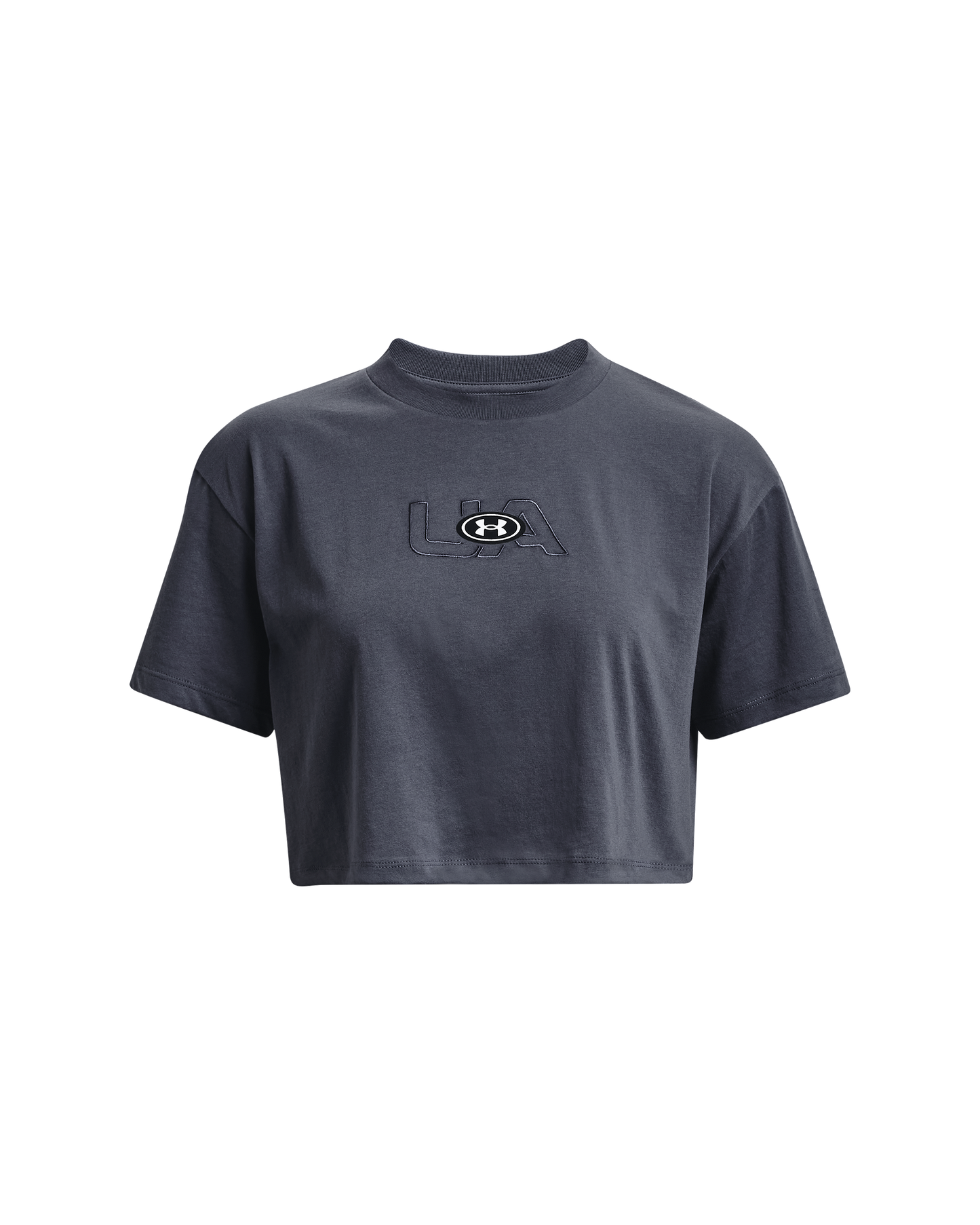 Women's UA Branded Logo Crop Short Sleeve