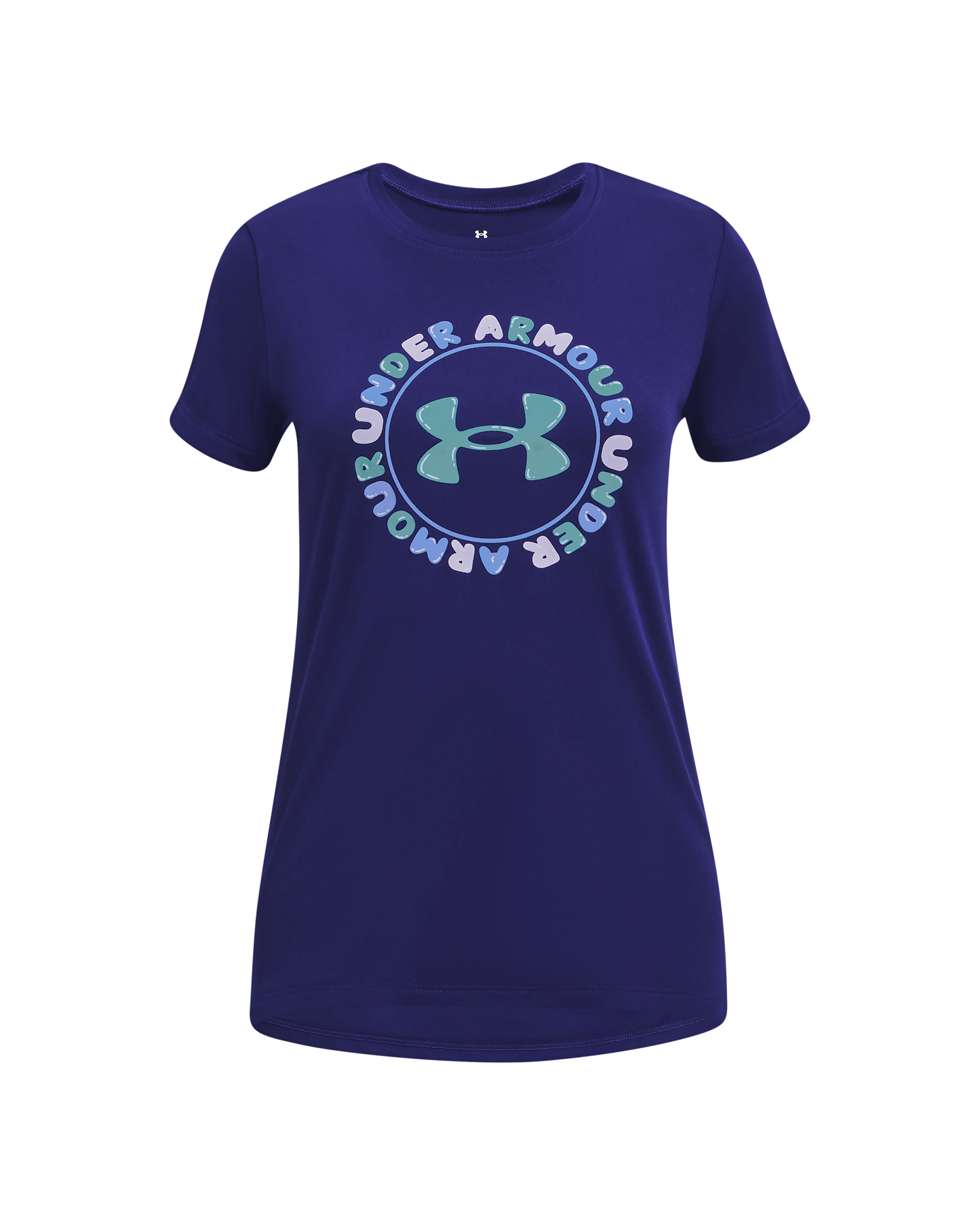 Girls' UA Tech™ Twist Wordmark Short Sleeve