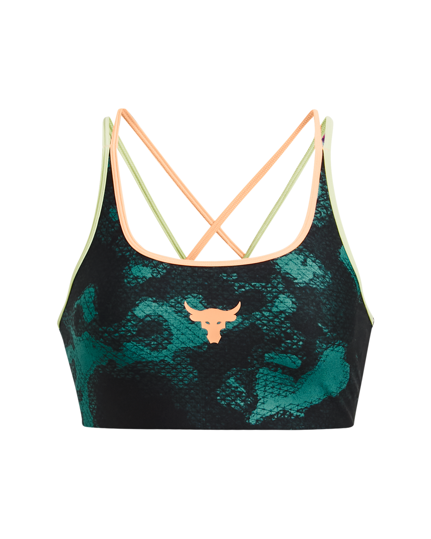 Women's Project Rock Crossback Family Printed Sports Bra