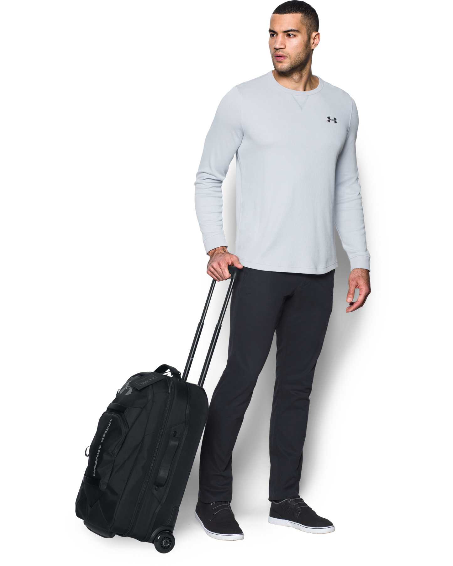 UA Carry-On Rolling Suitcase