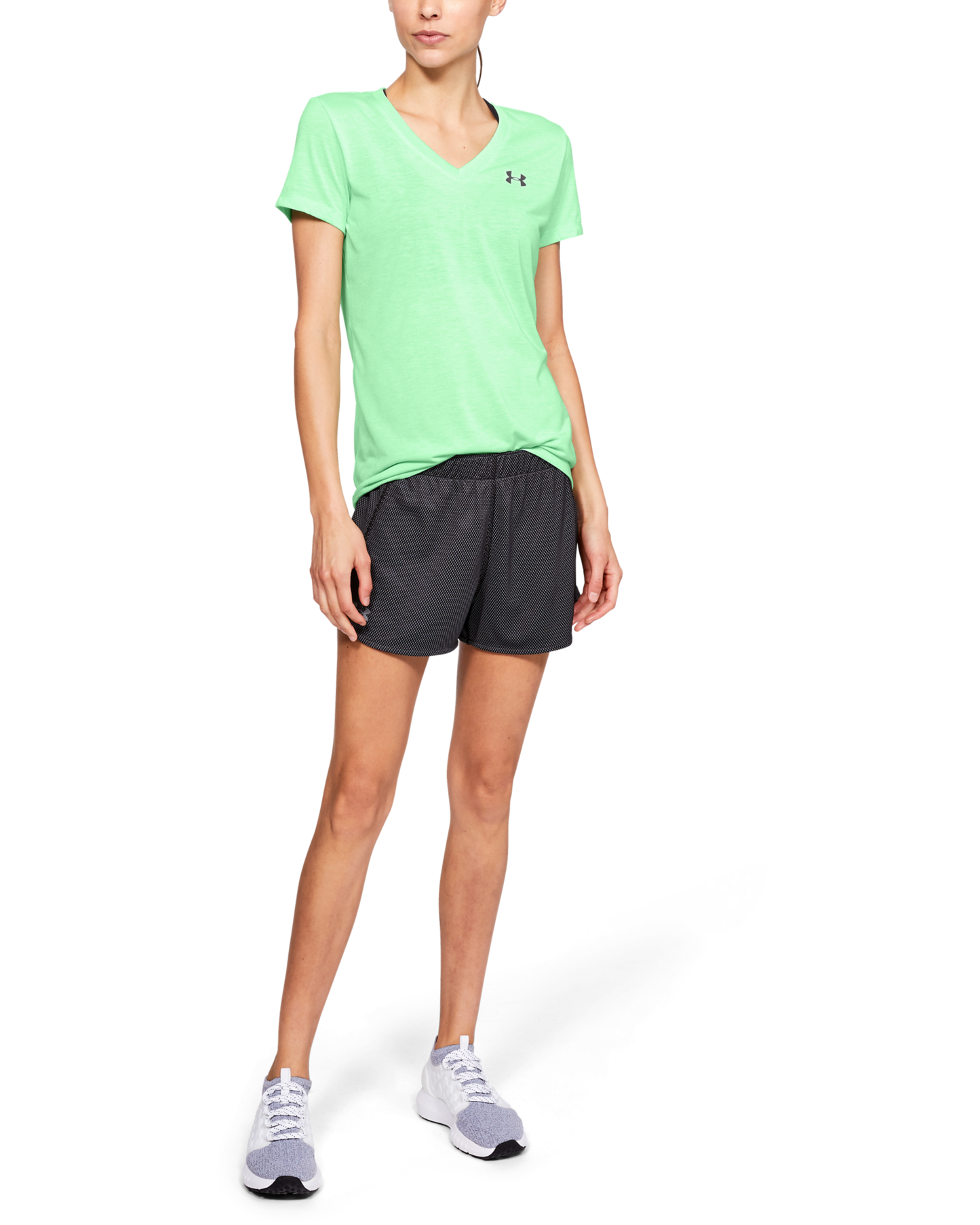 Women's UA Threadborne Train Twist V-Neck