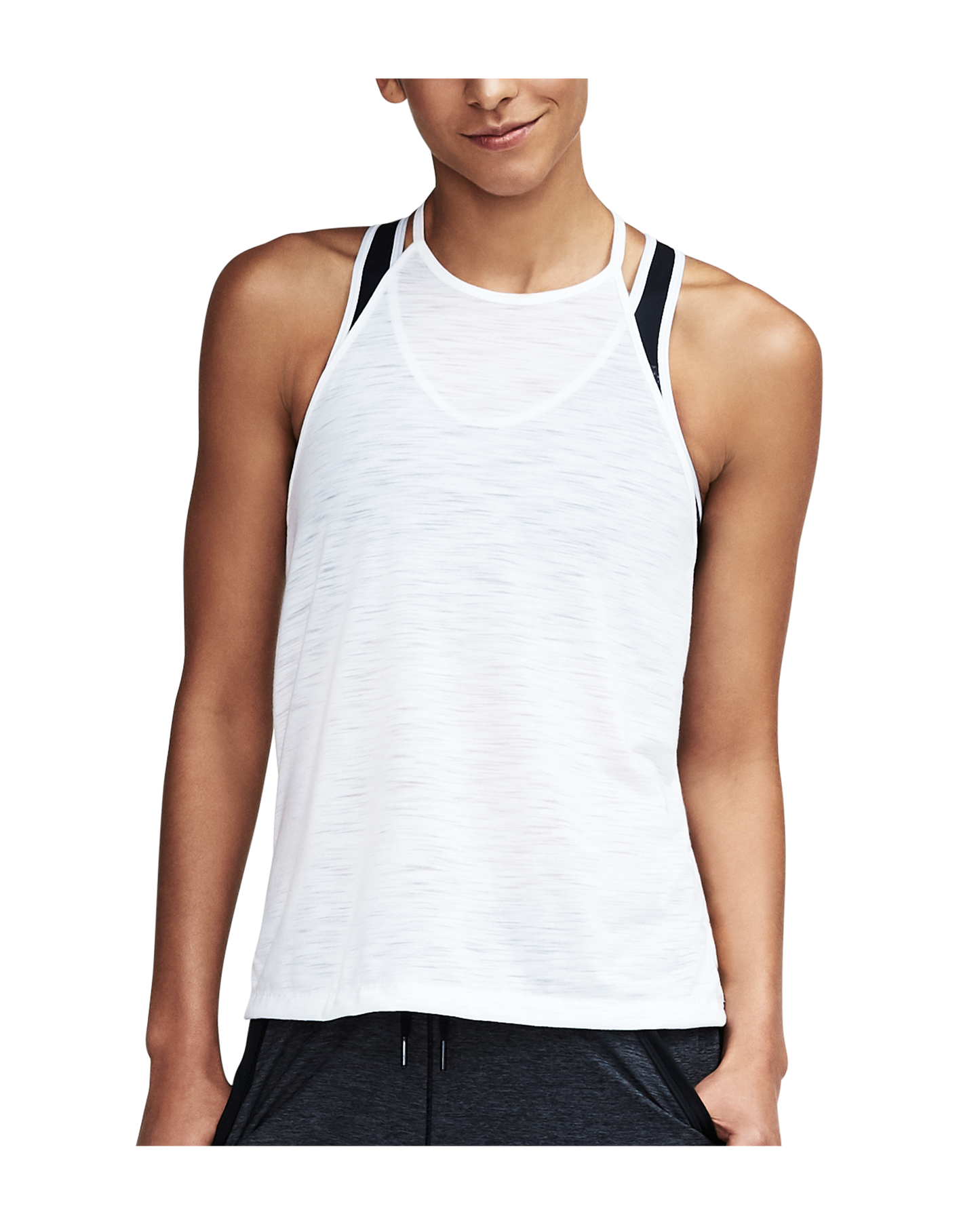 Women's UA Threadborne™ High Neck Tank