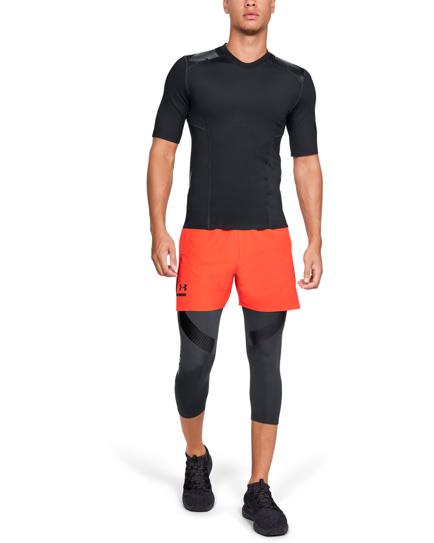 Men's UA Perpetual Powerprint ½ Leggings