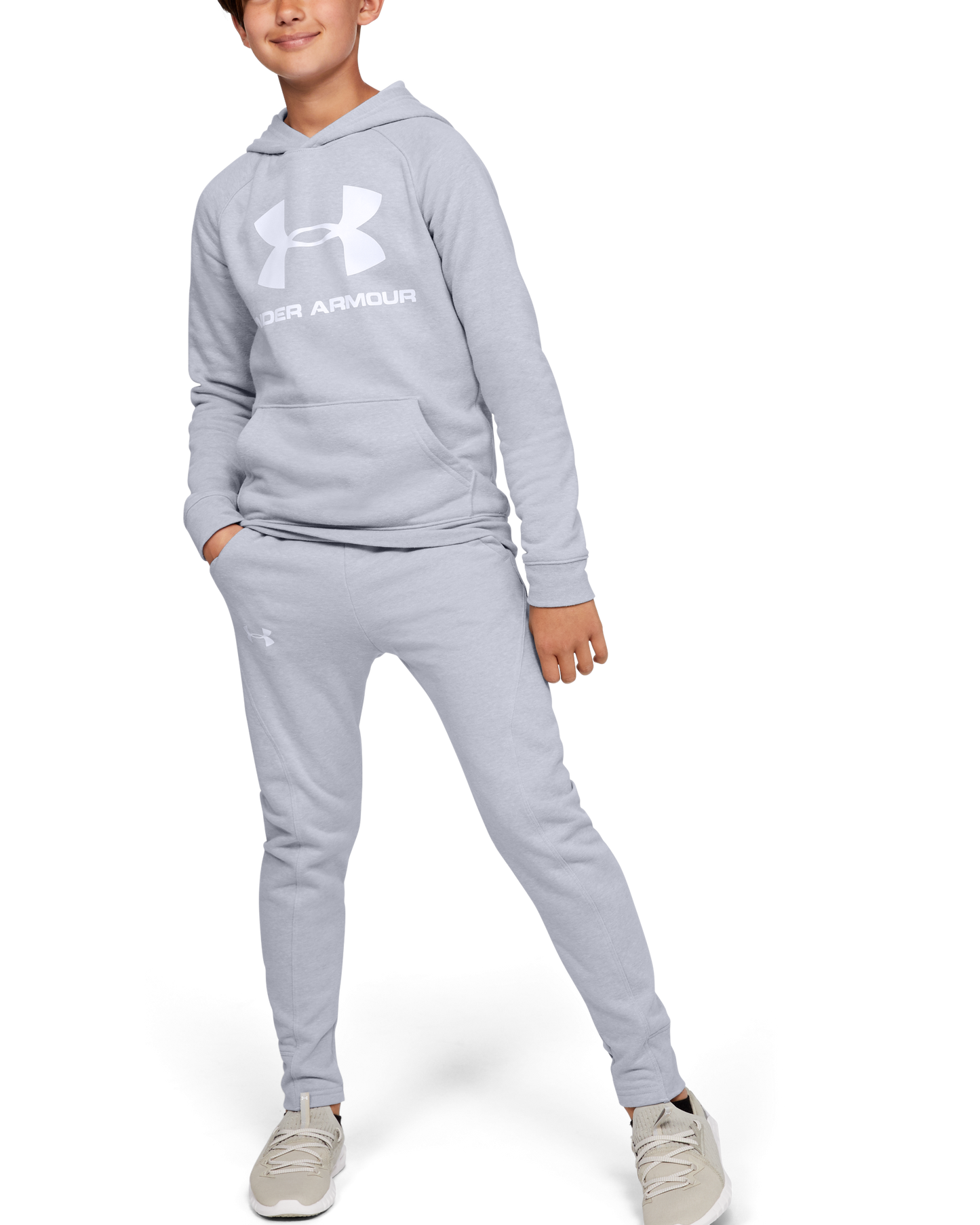 Boys' UA Rival Logo Hoodie