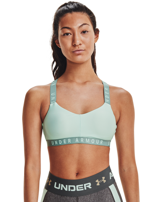Womens UA Wordmark Strappy Sportlette