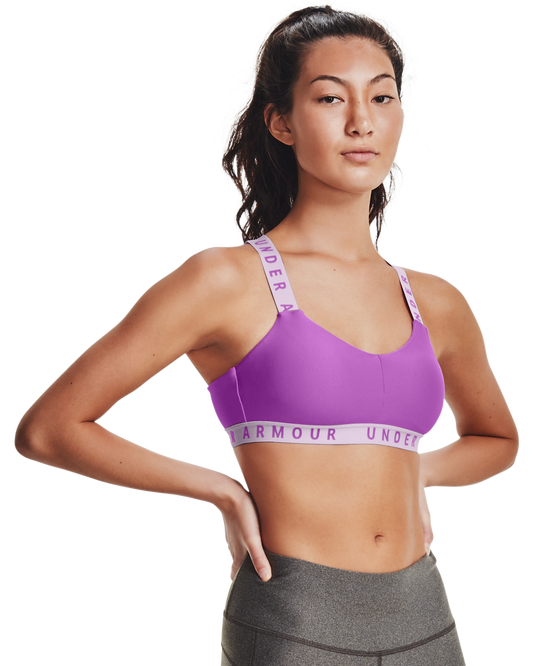 Womens UA Wordmark Strappy Sportlette