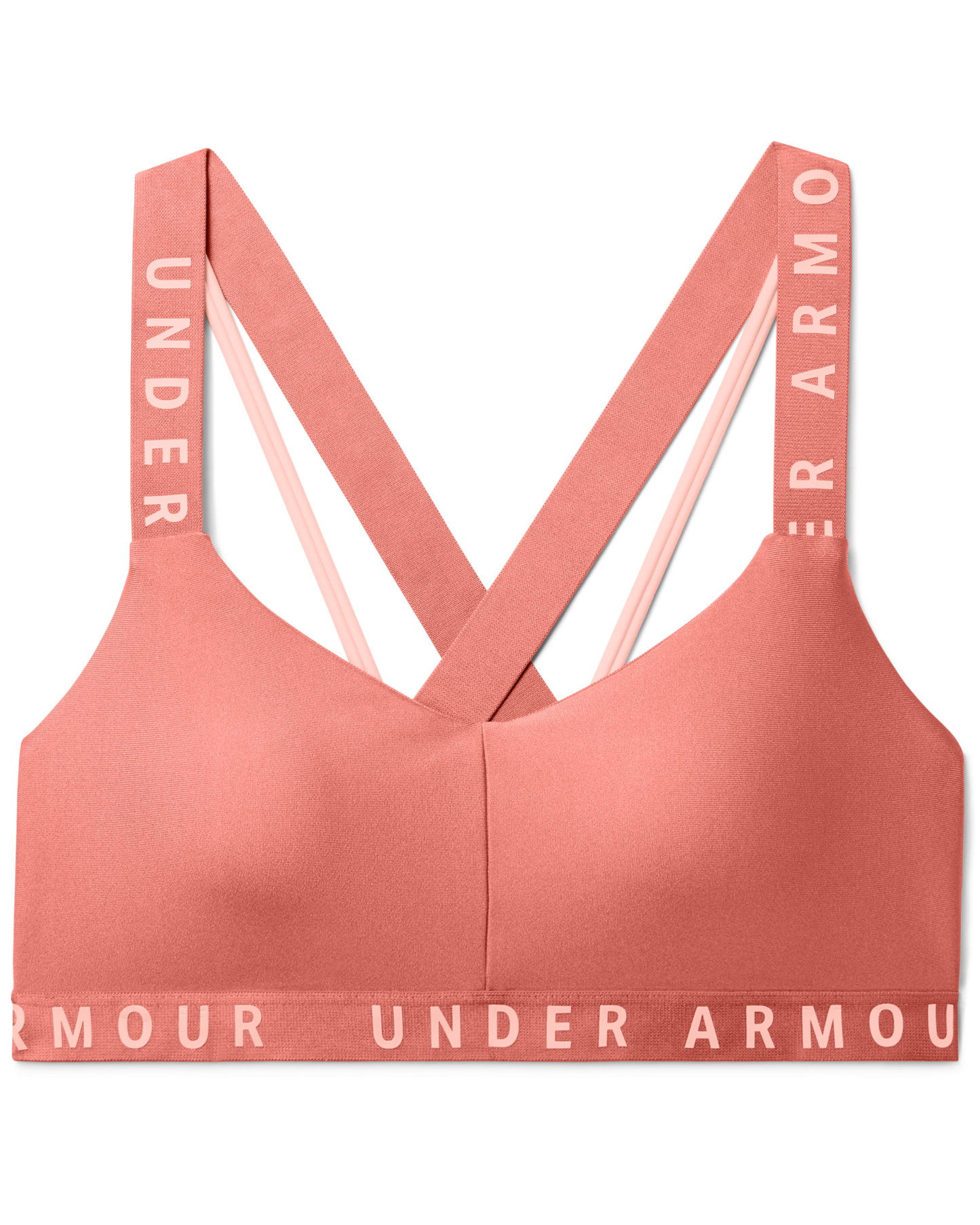Womens UA Wordmark Strappy Sportlette