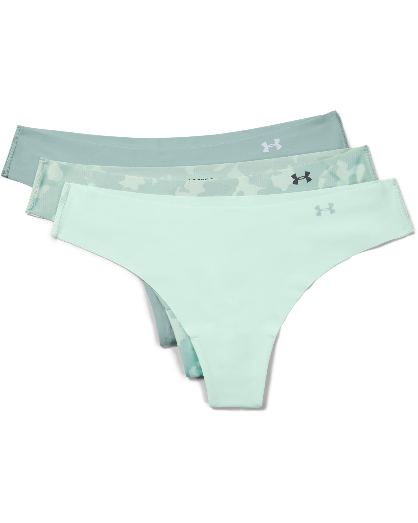 Women's UA Pure Stretch Thong 3-Pack Printed