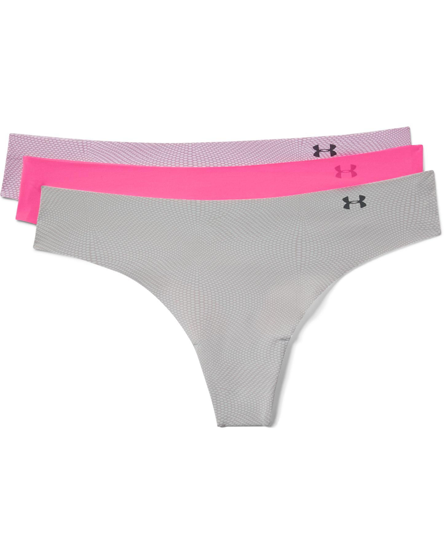 Women's UA Pure Stretch Thong 3-Pack Printed