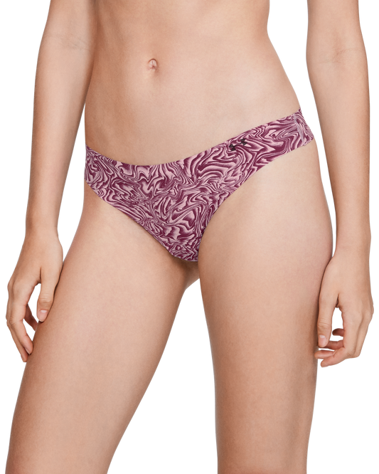 Women's UA Pure Stretch Thong 3-Pack Printed
