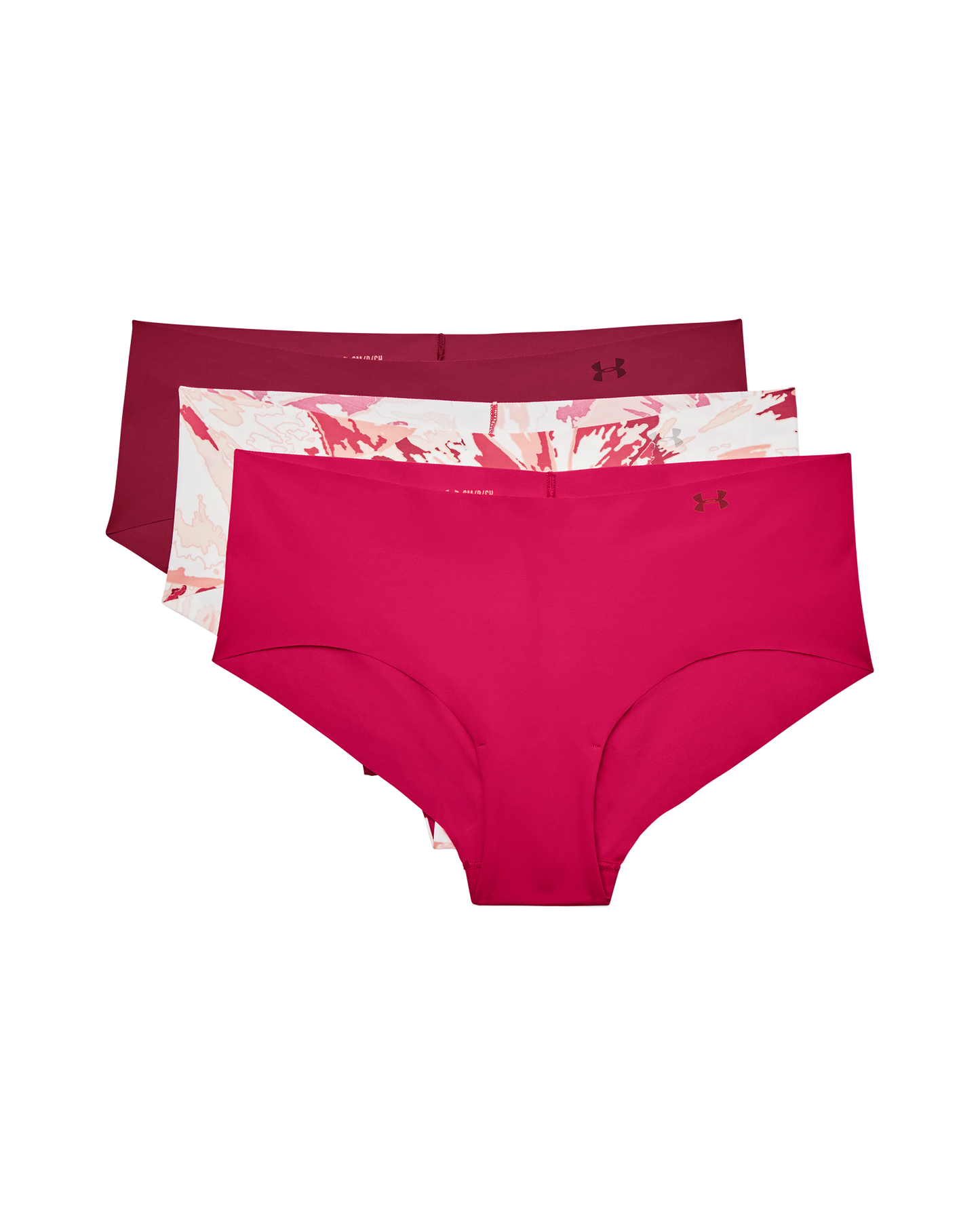Women's UA Pure Stretch Hipster 3-Pack Printed