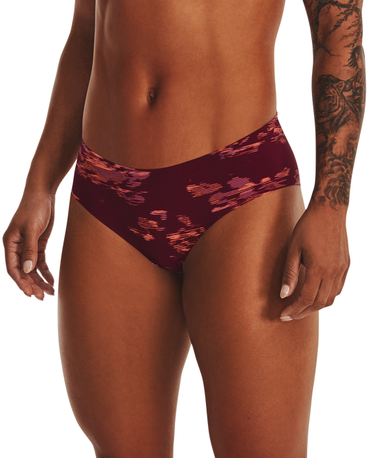 Women's UA Pure Stretch Hipster 3-Pack Printed