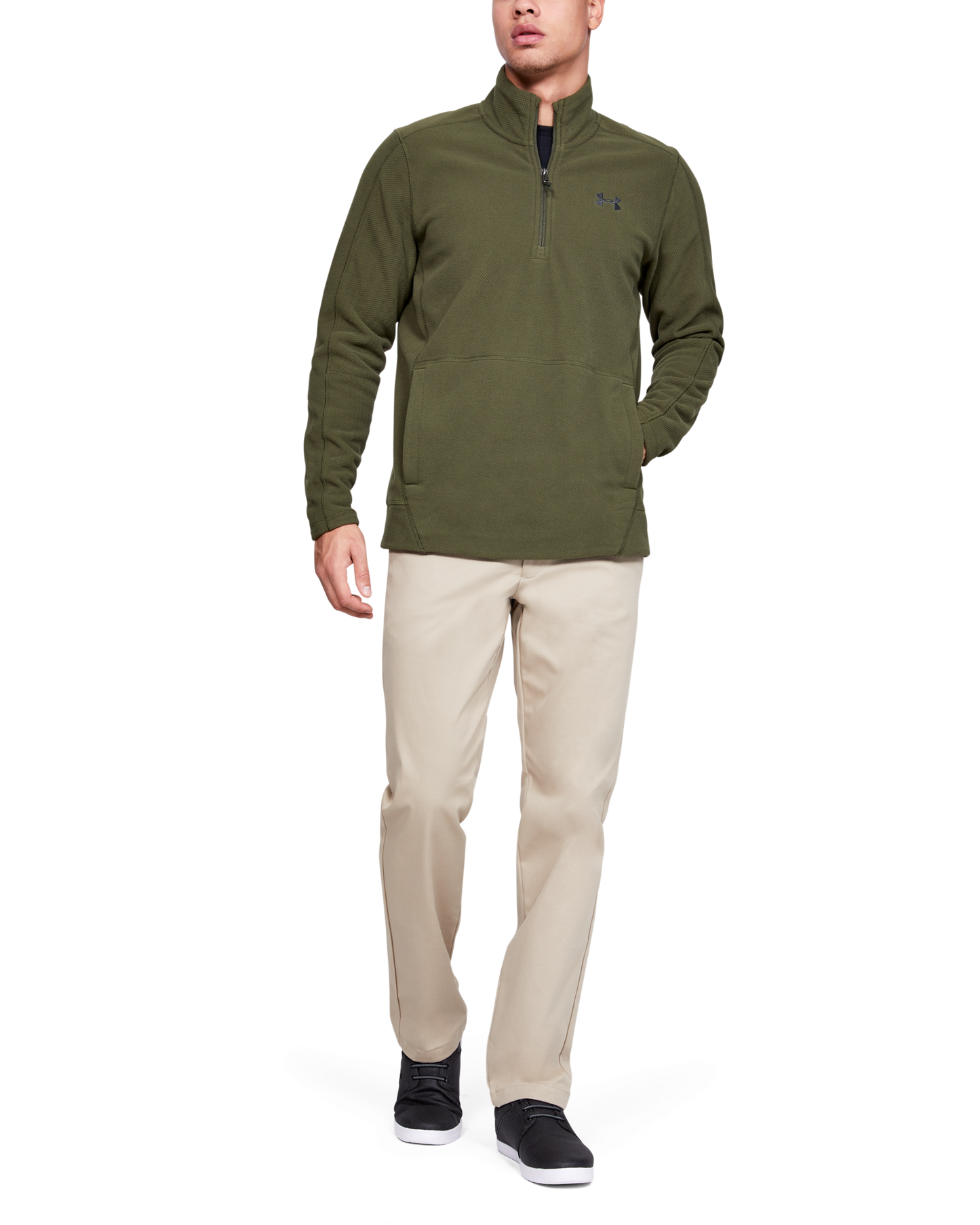 Men's UA Zephyr Fleece Solid ¼ Zip