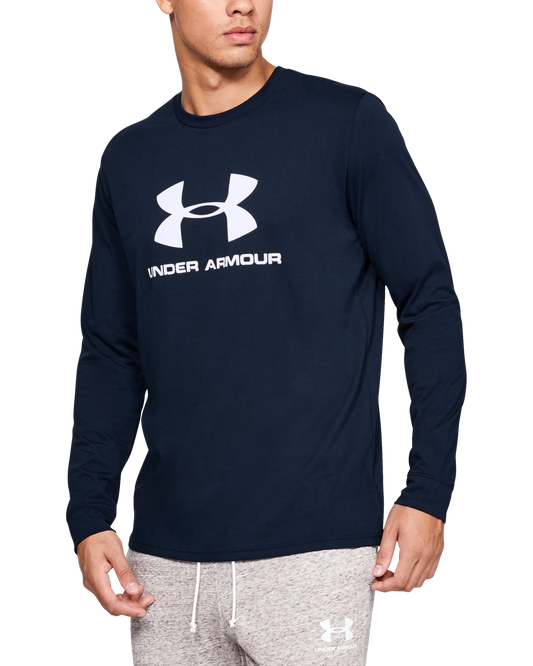 Men's UA Sportstyle Logo Long Sleeve Shirt