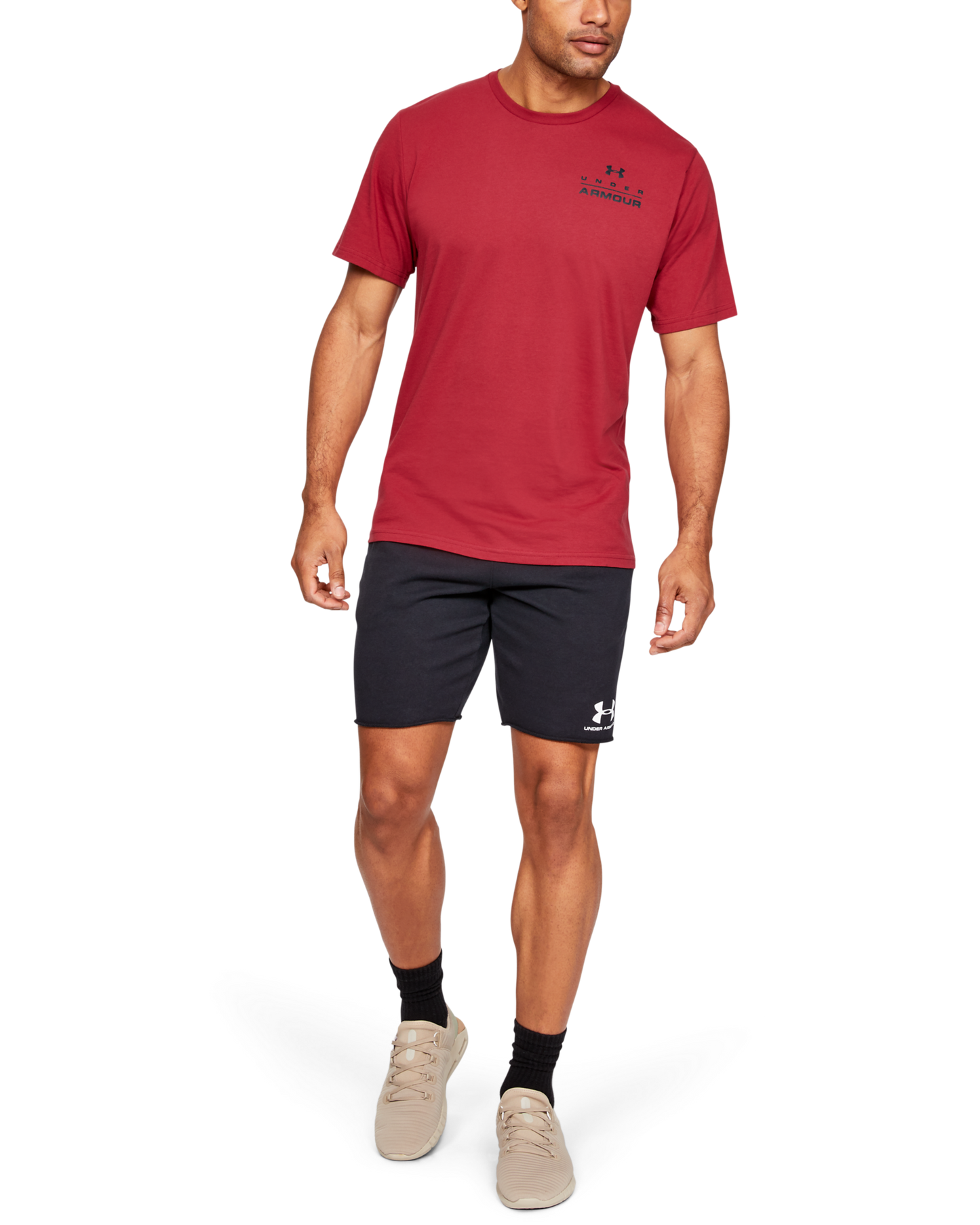 Men's UA Stacked Left Chest Short Sleeve Shirt