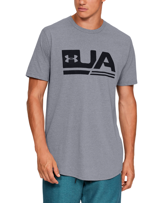 Men's UA HeatGear® Sportstyle Short Sleeve Drop Hem Shirt