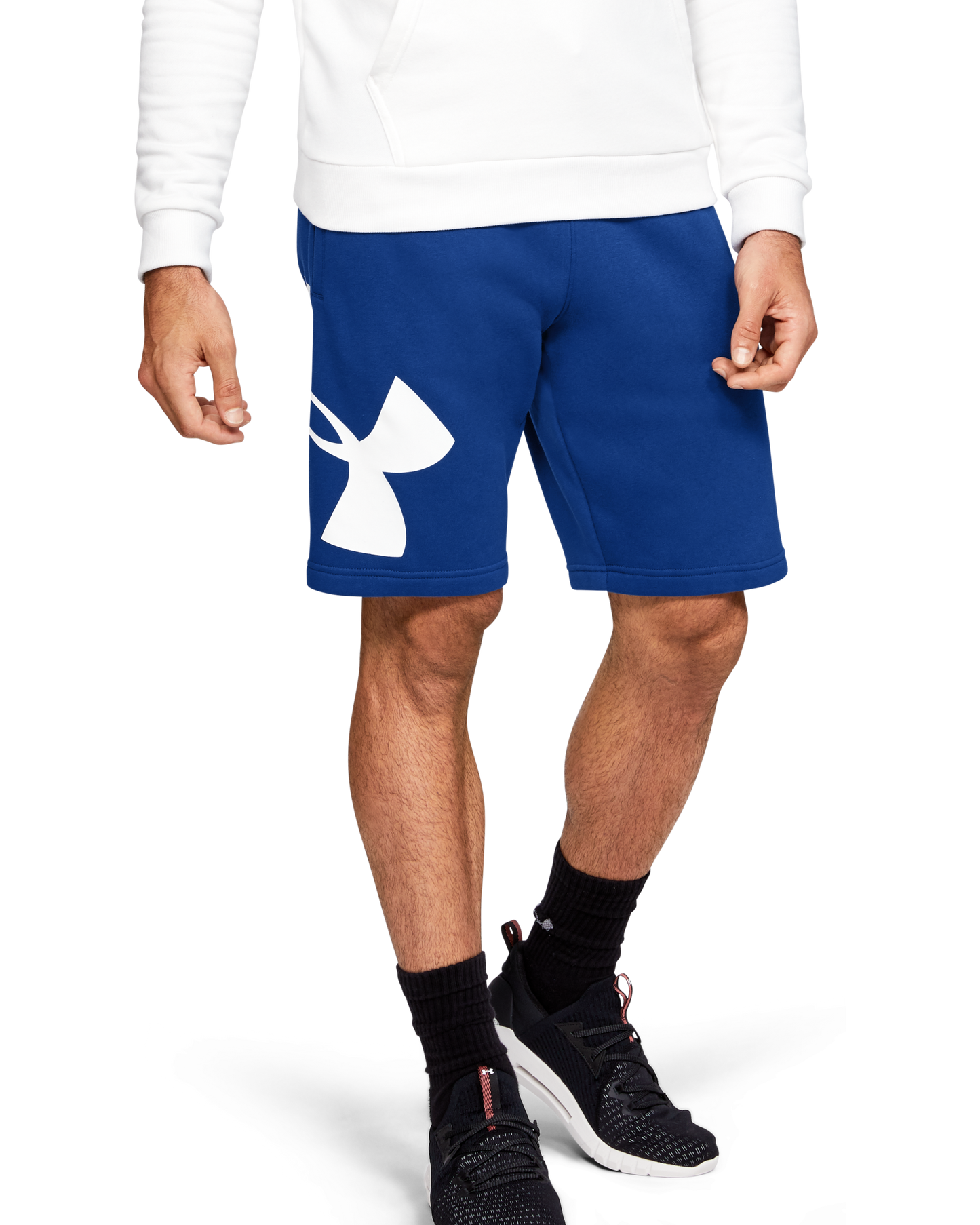 Men's UA Rival Fleece big Logo Shorts