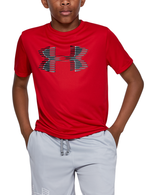 Boys' UA Tech™ Big Logo Solid T-Shirt