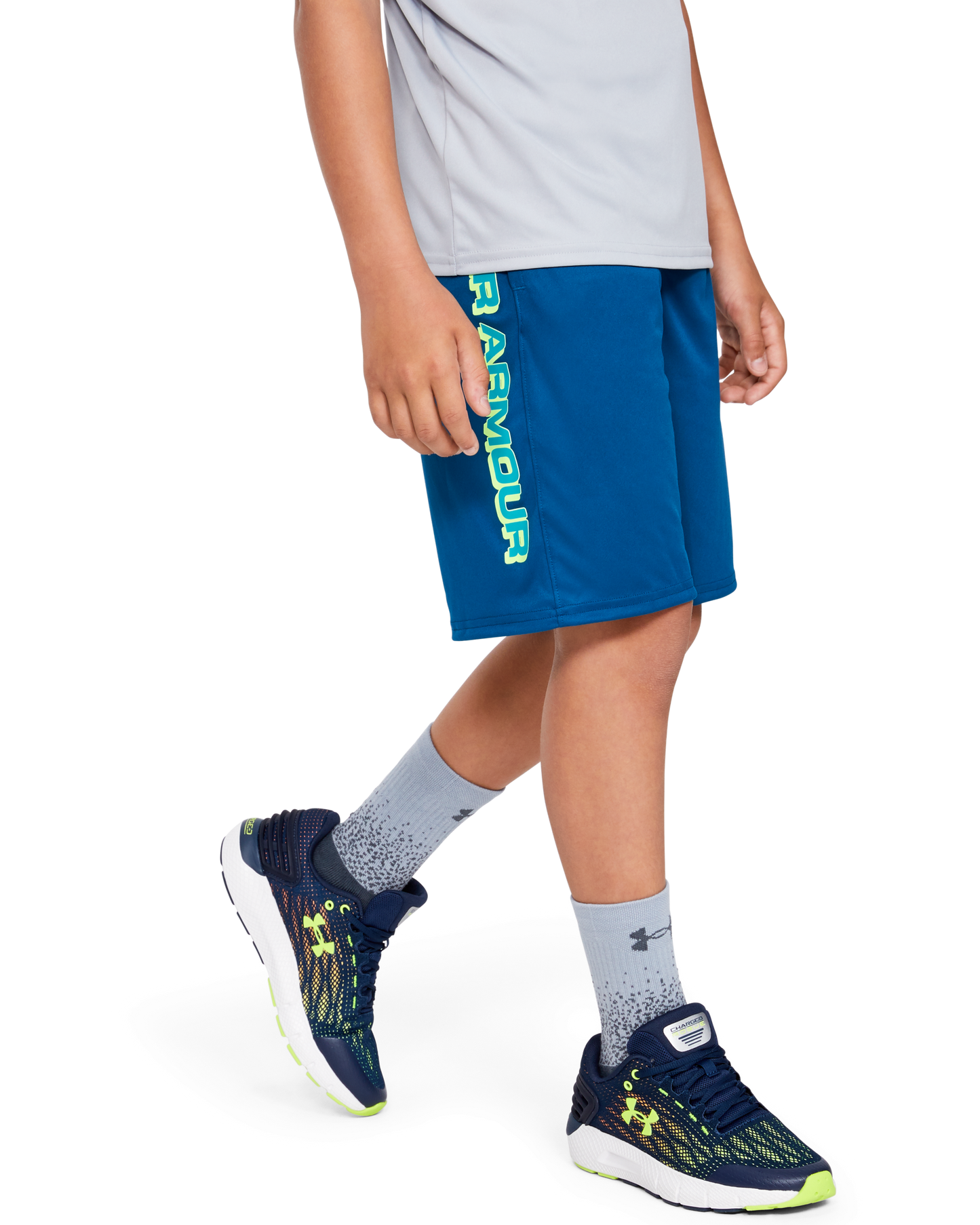 Boys' UA Prototype Wordmark Shorts