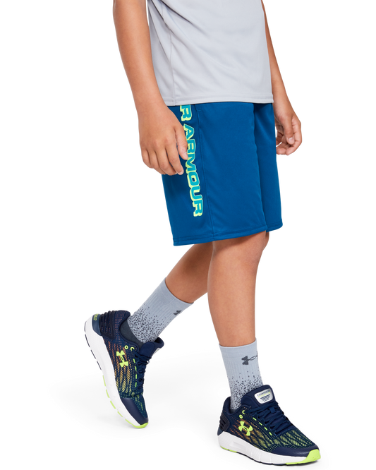 Boys' UA Prototype Wordmark Shorts