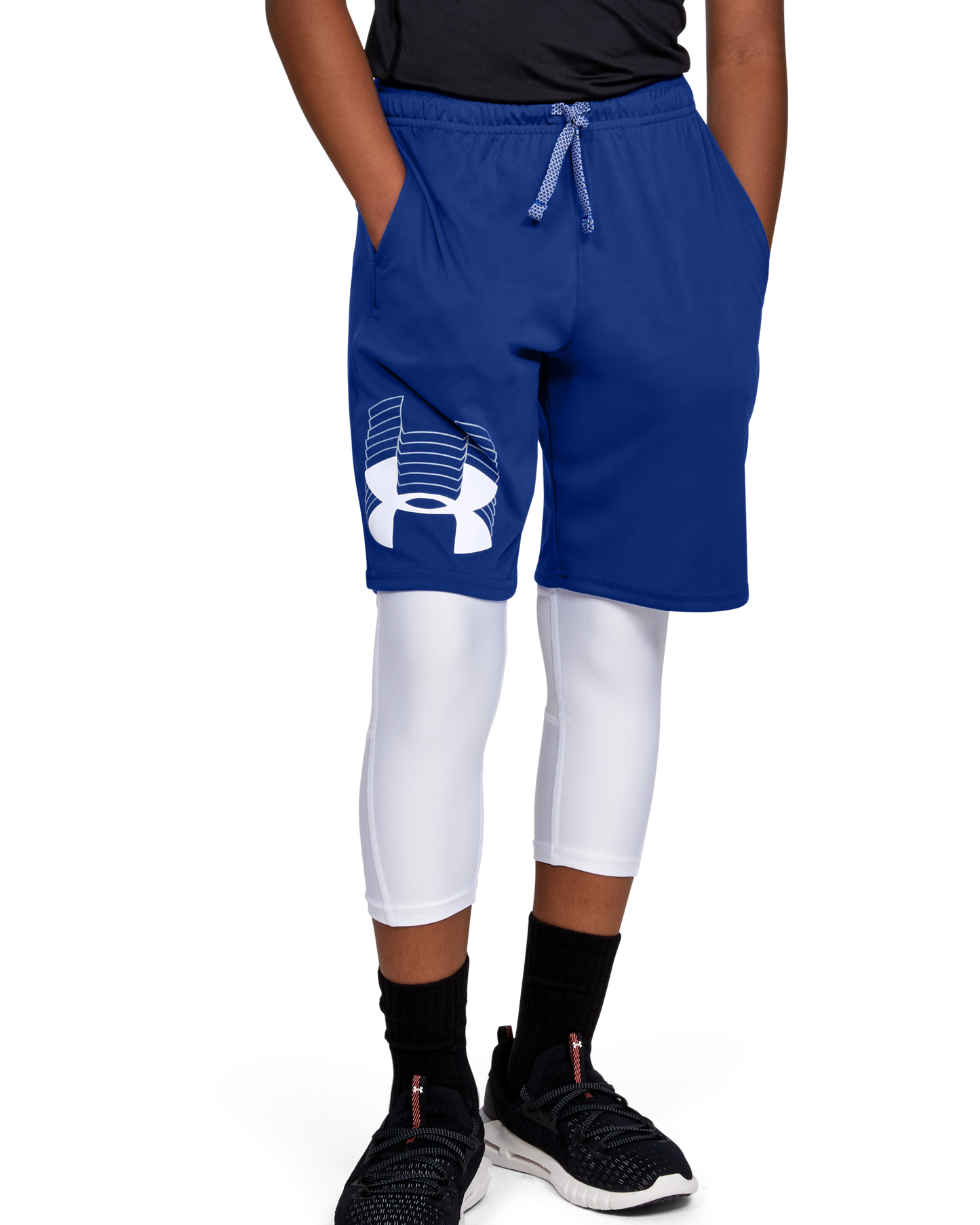 Boys' UA Prototype Logo Shorts