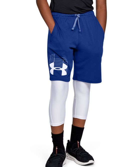Boys' UA Prototype Logo Shorts
