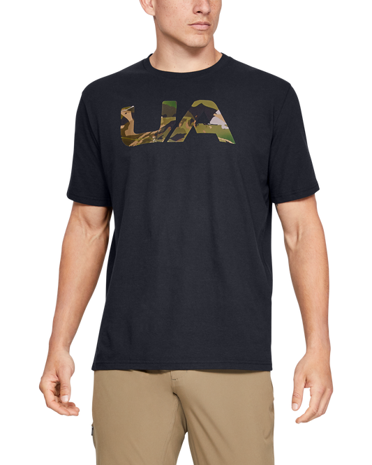 Men's UA Camo Fill Short Sleeve Shirt