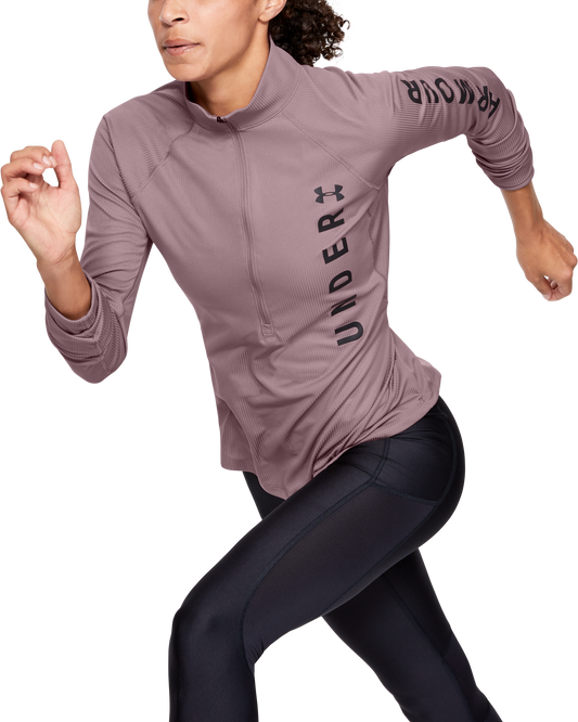 Women's UA Speed Stride Wordmark ½ Zip