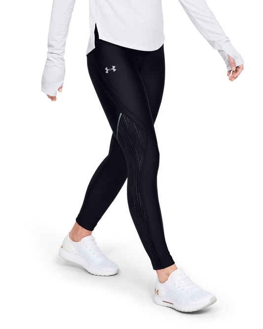 Women's UA Armour Fly Fast Glare Raised Thread Crop