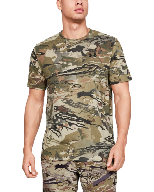 Men's UA Scent Control Camo Short Sleeve Shirt
