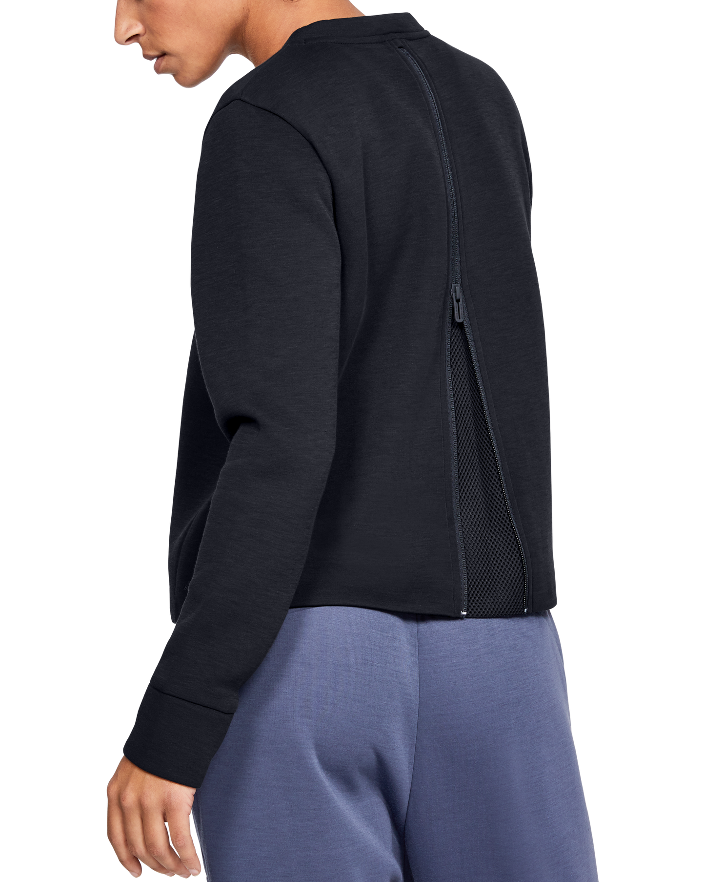 Women's UA Unstoppable Move Light Radial Back Pleat Crew