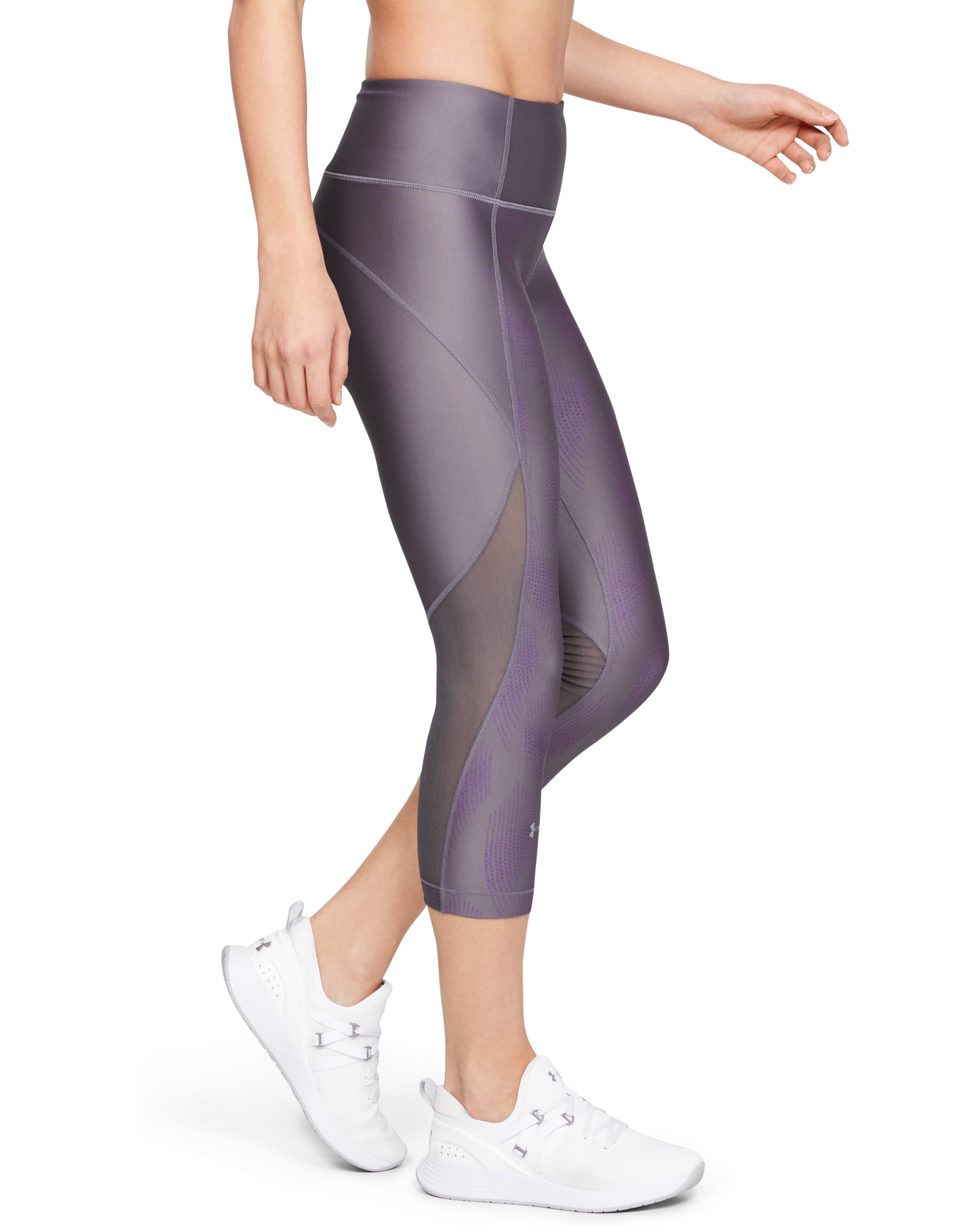 Women's HeatGear® Armour  Metallic Capri