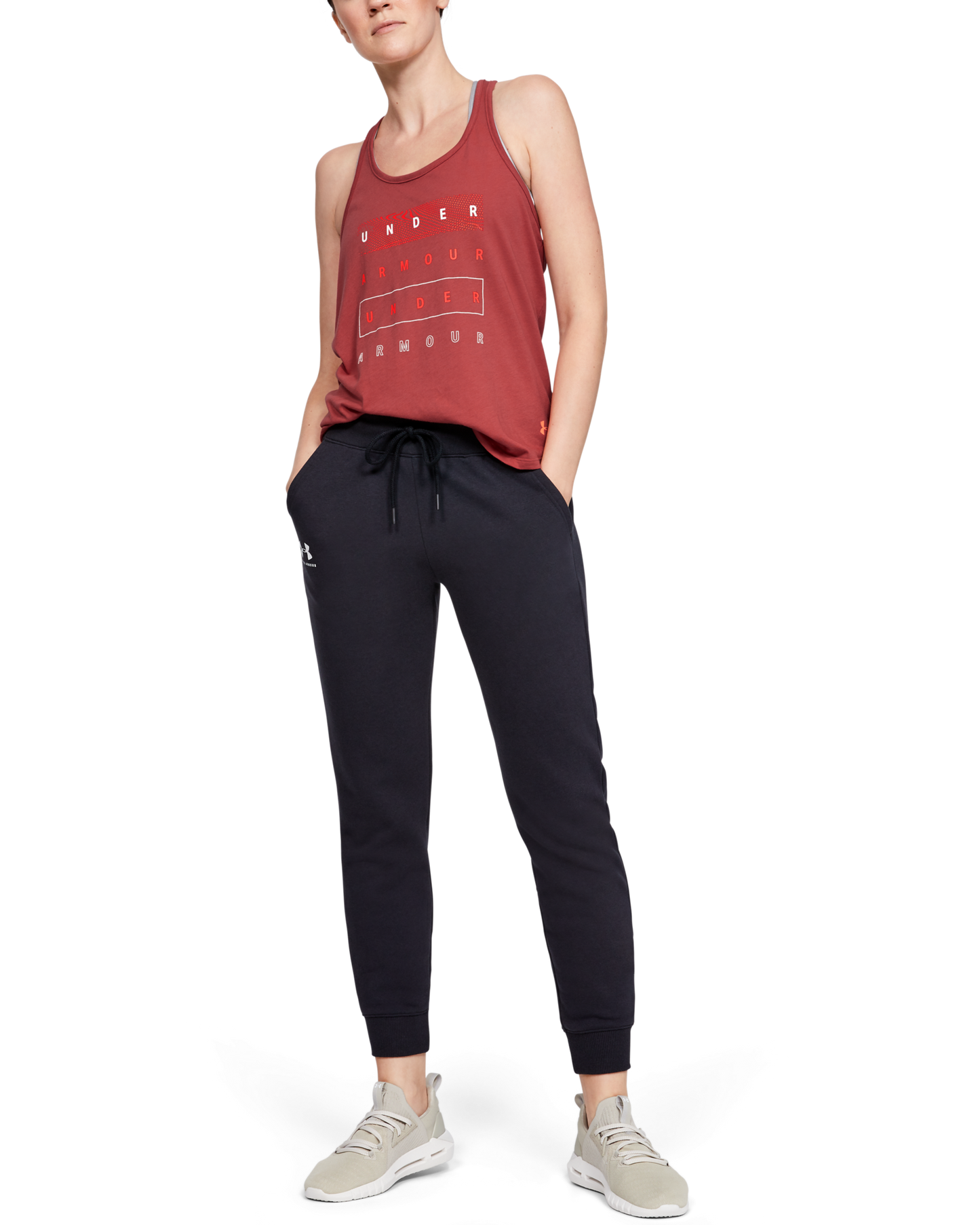 Women's UA Graphic Motion Wave X-Back Tank