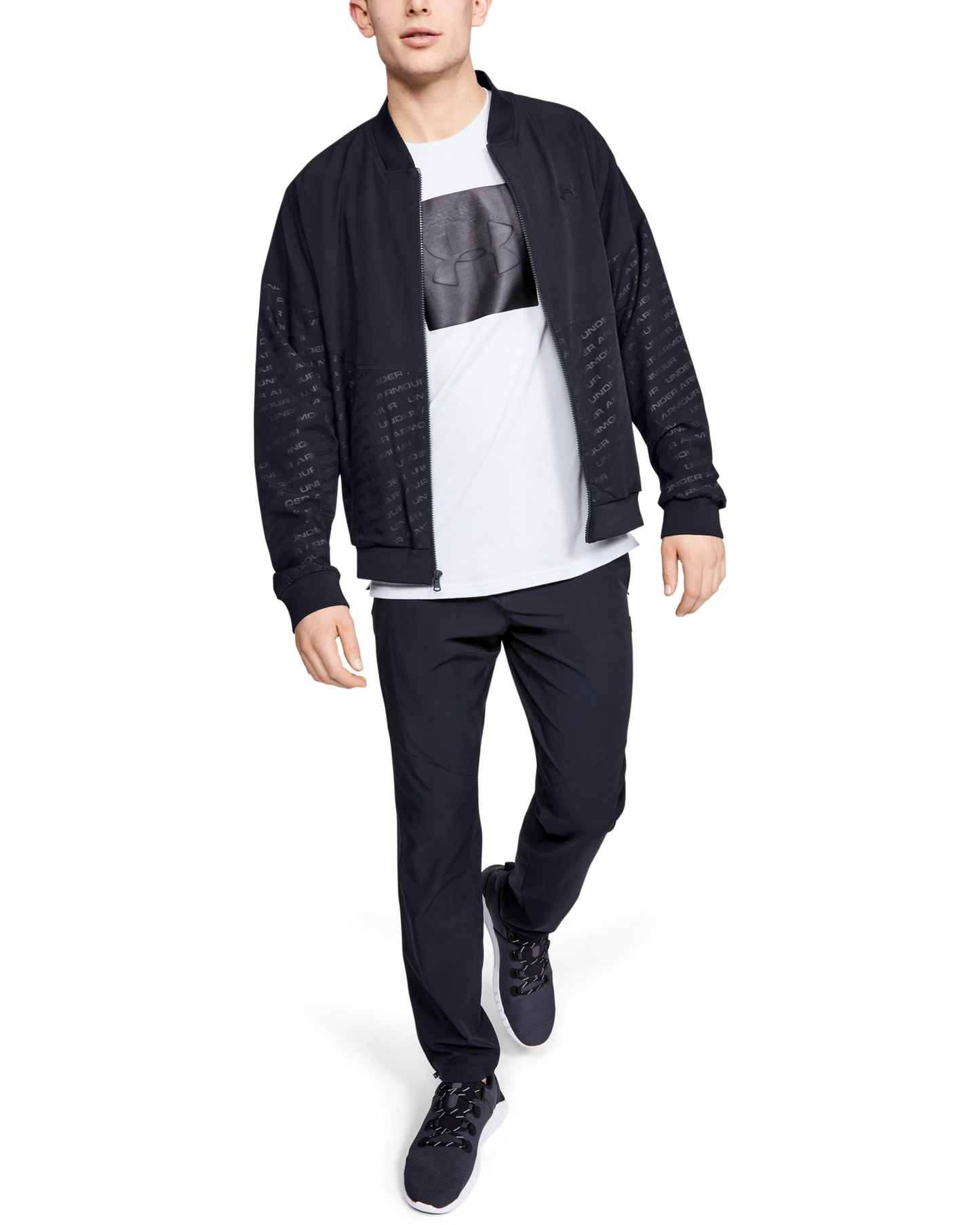 Men's UA Unstoppable Emboss Bomber Jacket