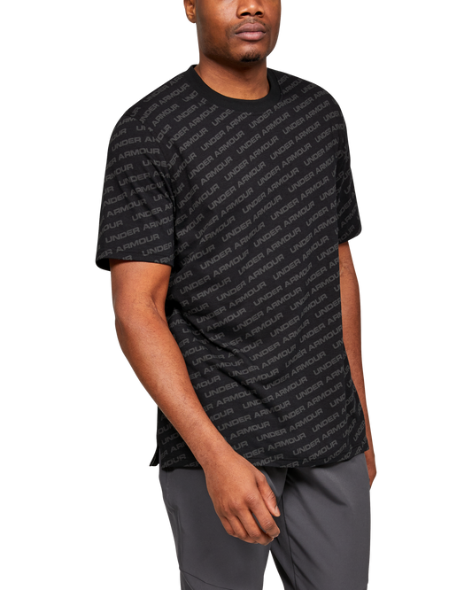 Men's UA Charged Cotton® Unstoppable Wordmark Tee