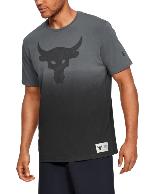 Men's UA Charged Cotton® Project Rock Bull Graphic T-Shirt