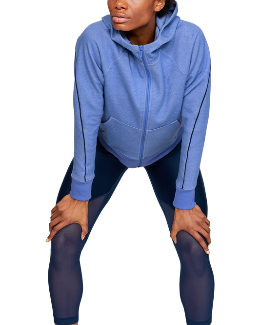 Women's UA Project Rock Double Knit FZ